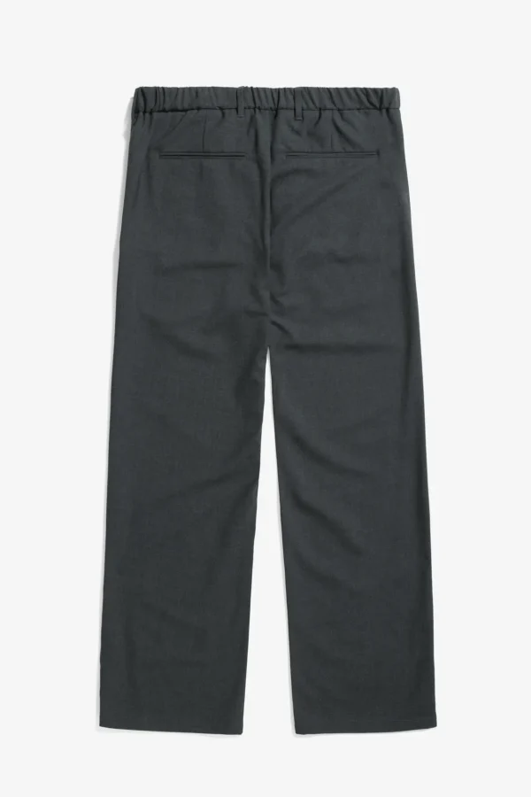 Norse Projects TROUSERS^Aaren Cordura Tech Wool Trouser Charcoal Melange