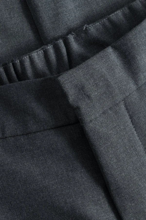 Norse Projects TROUSERS^Aaren Cordura Tech Wool Trouser Charcoal Melange