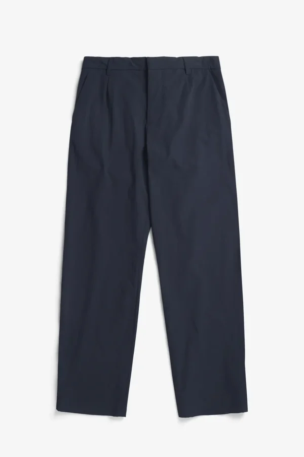 Norse Projects TROUSERS^Aaren Travel Light Dark Navy