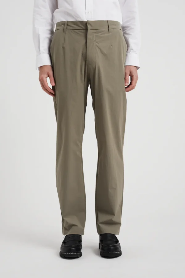 Norse Projects TROUSERS^Aaren Travel Light Concrete Grey