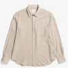 Norse Projects SHIRTING^Algot Relaxed Wool Shirt Ecru