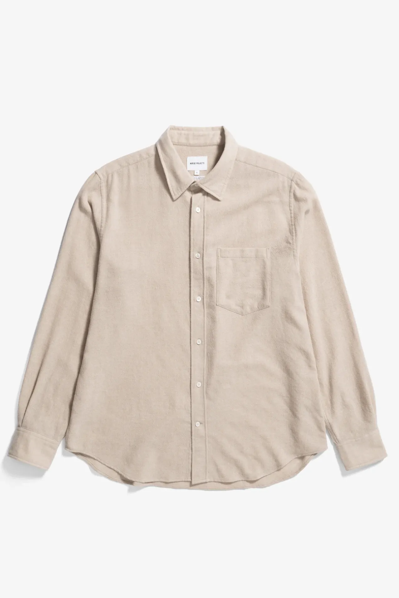 algot_relaxed_wool_shirt_0.webp Norse Projects SHIRTING^Algot Relaxed Wool Shirt Ecru
