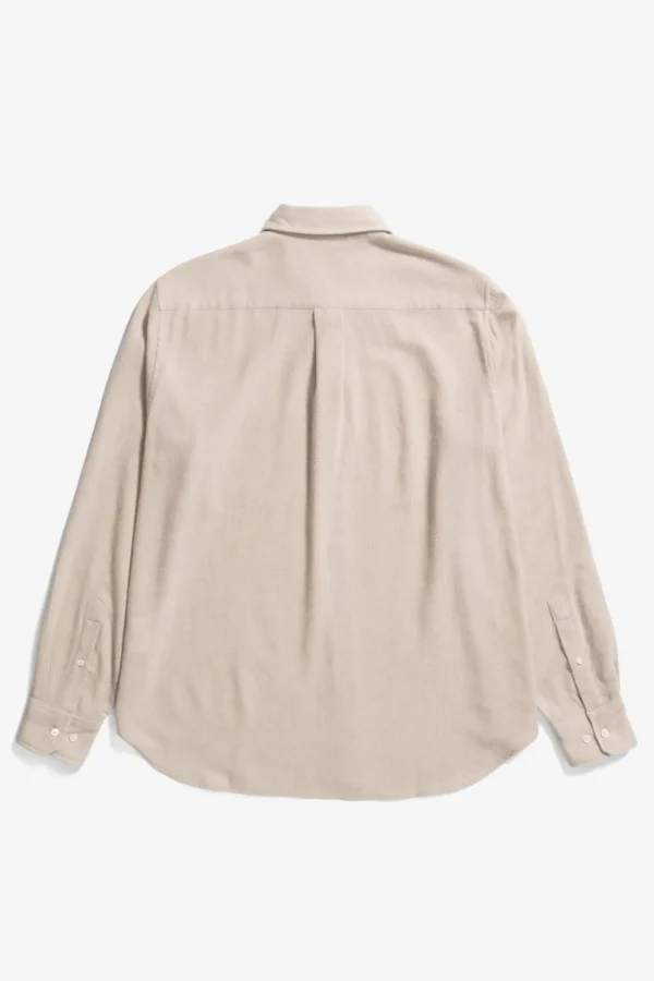 Norse Projects SHIRTING^Algot Relaxed Wool Shirt Ecru