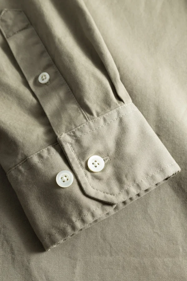 Norse Projects SHIRTING^Anton Light Twill Shirt Clay