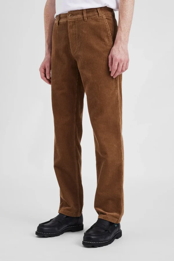 Norse Projects TROUSERS^Aros Regular Wide Wale Corduroy Chino Utility Khaki