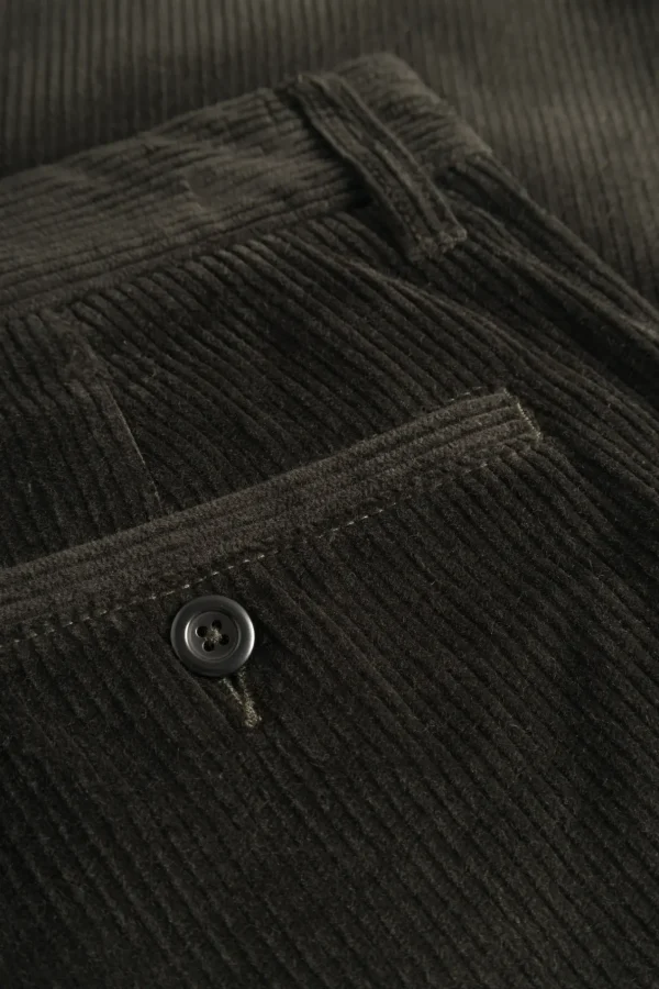 Norse Projects TROUSERS^Aros Regular Wide Wale Corduroy Chino Beech Green