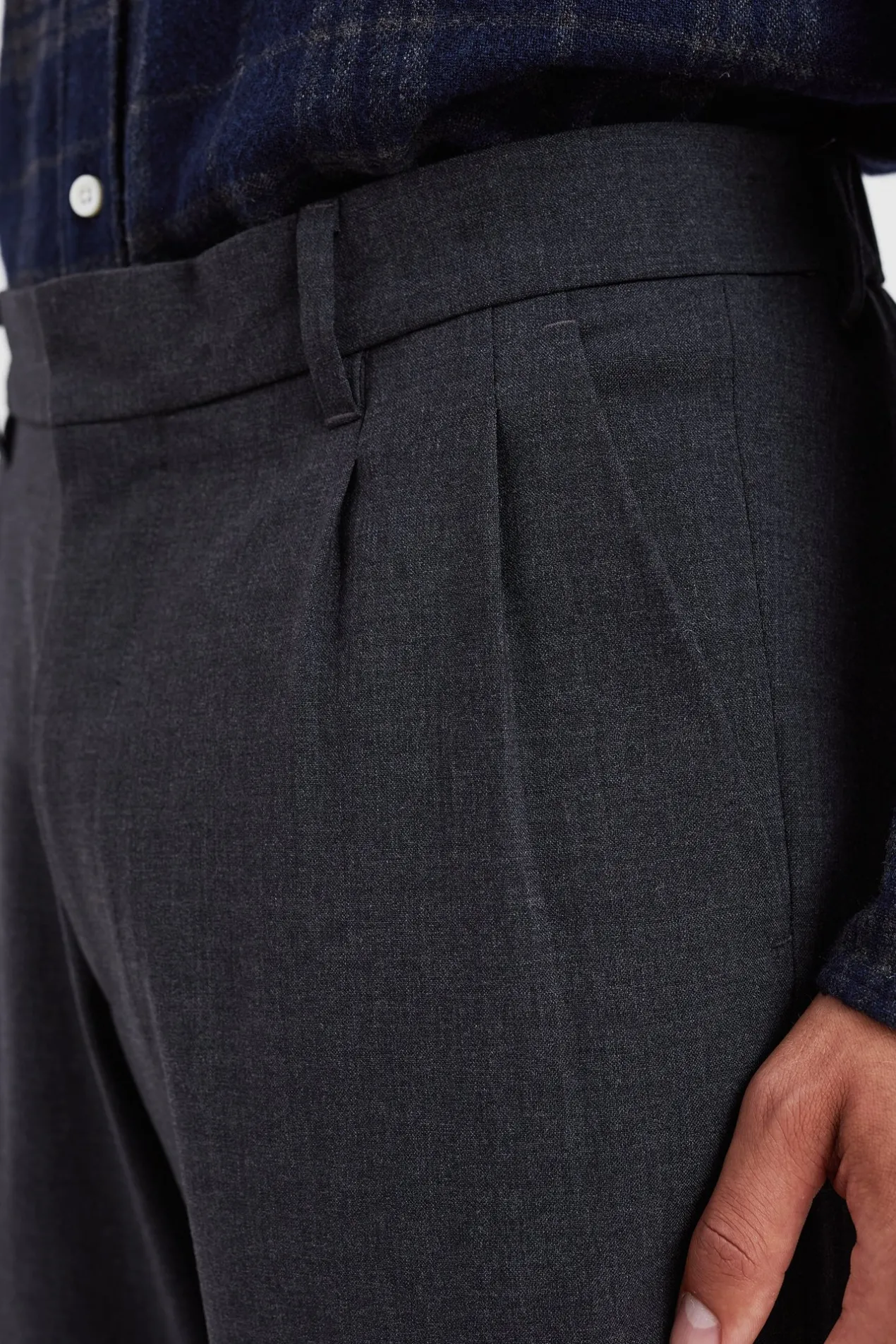 benn_cordura_tech_wool_trouser_4-1.webp Norse Projects TROUSERS^Benn Cordura Tech Wool Trouser Charcoal Melange