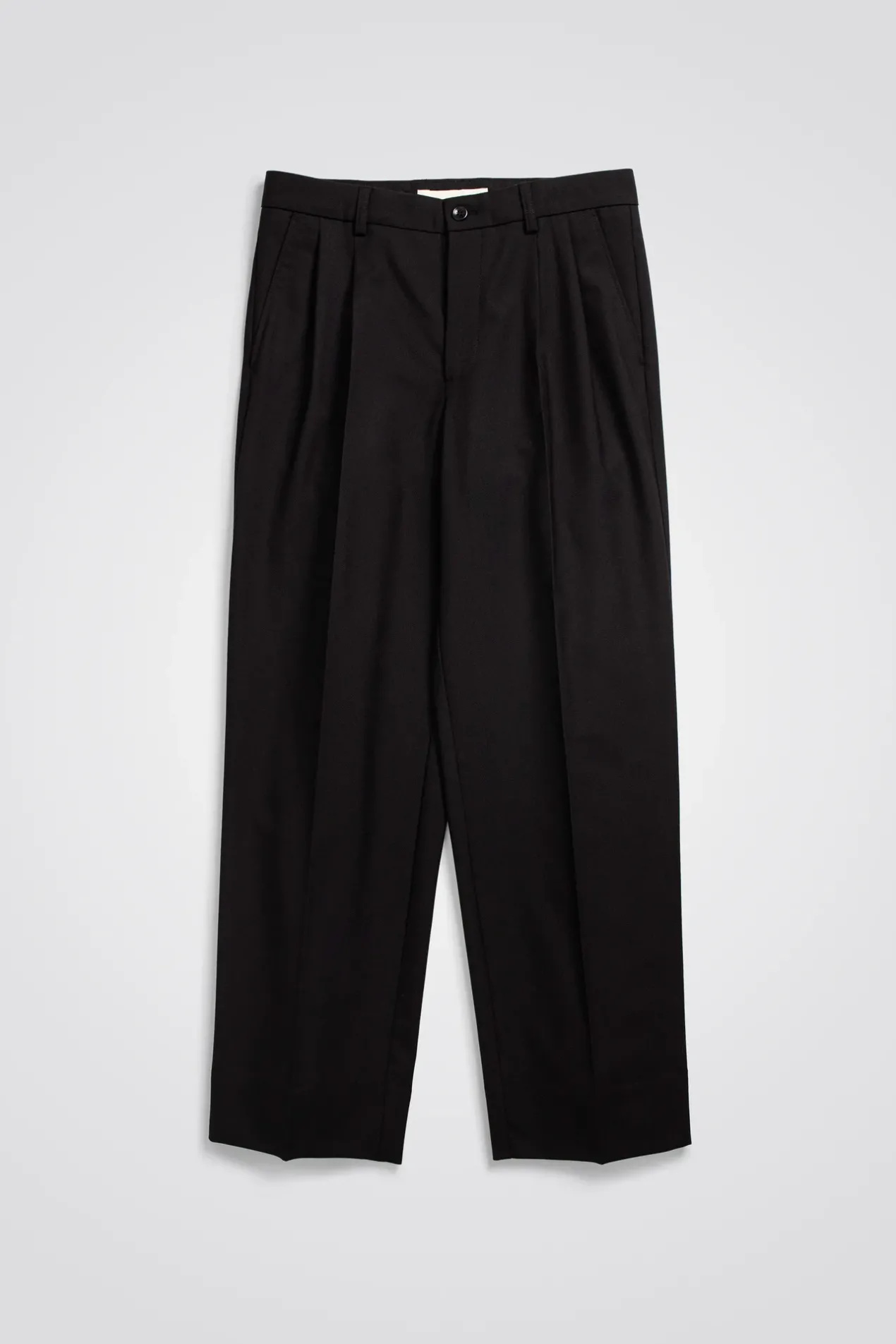 benn_relaxed_pleated_trouser_0-2.webp Norse Projects TROUSERS^Benn Relaxed Pleated Trouser Black
