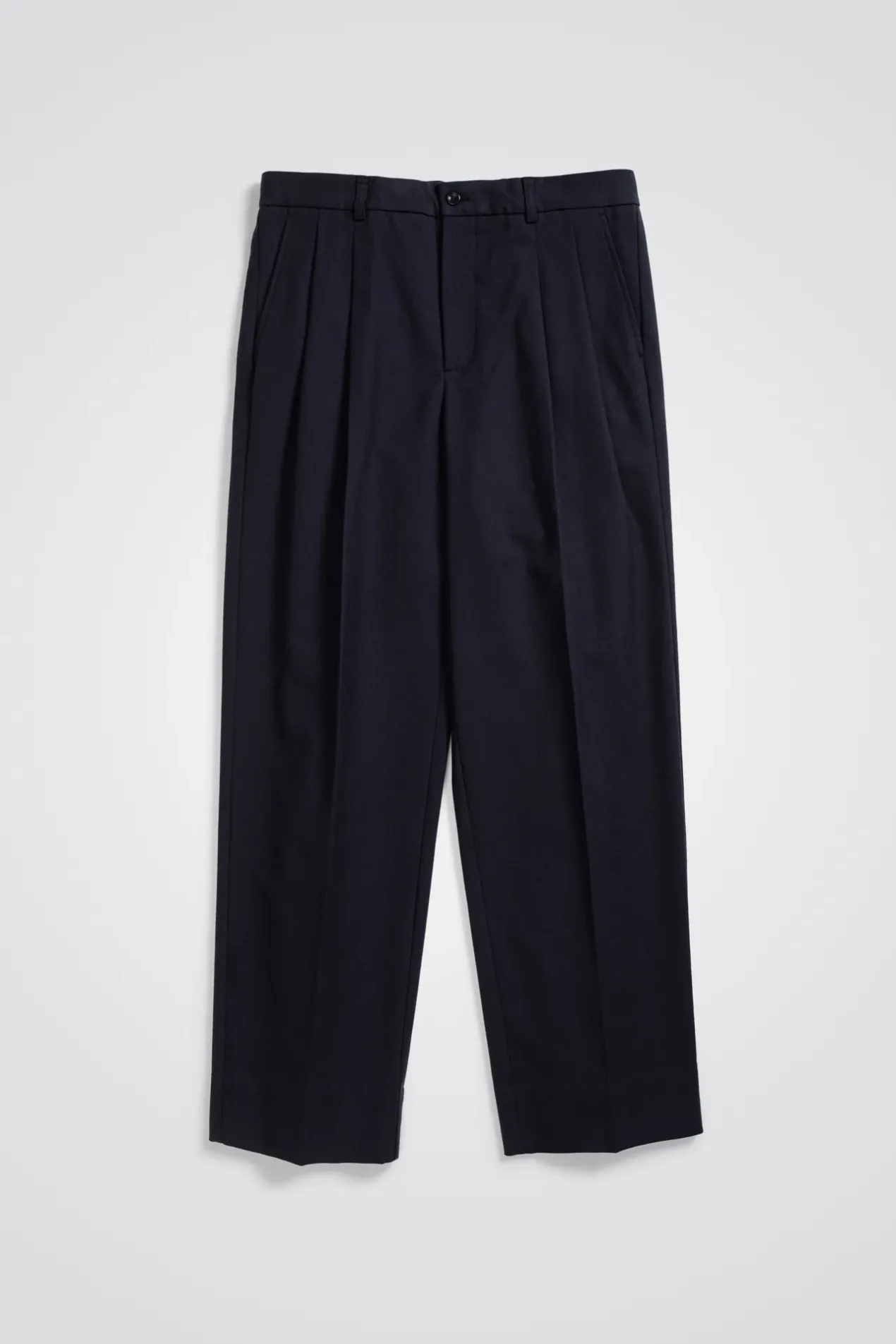 benn_relaxed_pleated_trouser_0.webp Norse Projects TROUSERS^Benn Relaxed Pleated Trouser Dark Navy