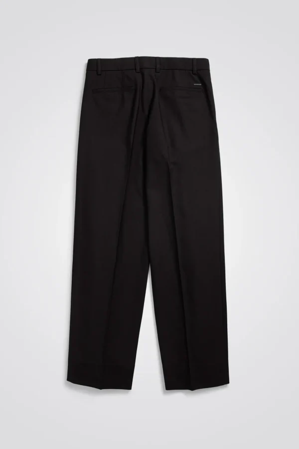 Norse Projects TROUSERS^Benn Relaxed Pleated Trouser Black