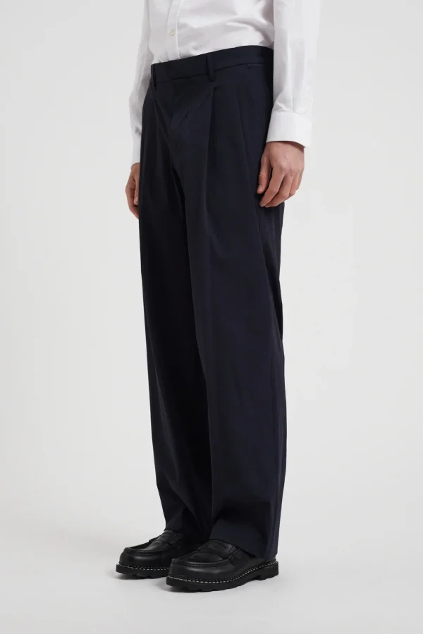 Norse Projects TROUSERS^Benn Travel Light Pants Dark Navy