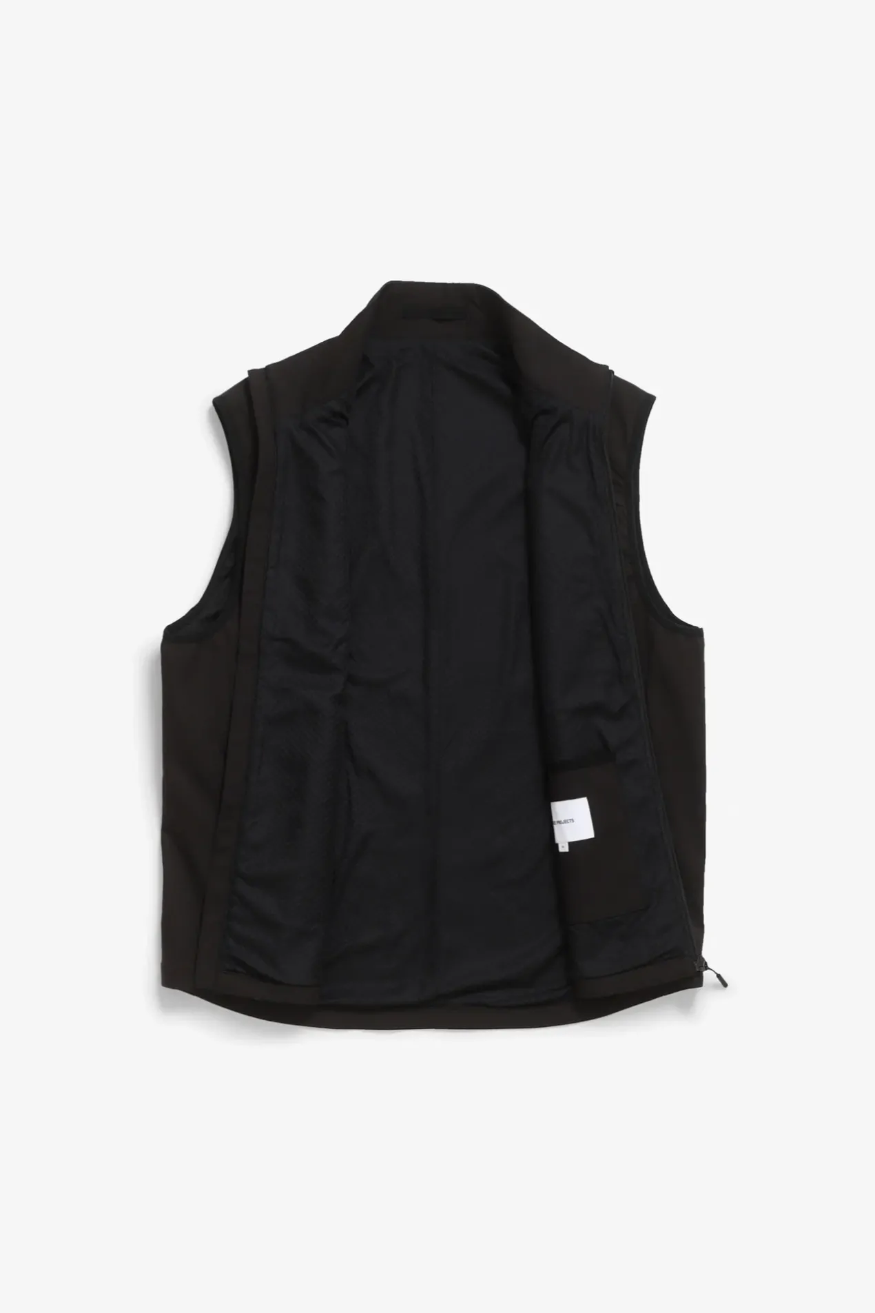birkholm_solotex_twill_vest_1-2.webp Norse Projects OUTERWEAR^Birkholm Solotex Twill Vest Black