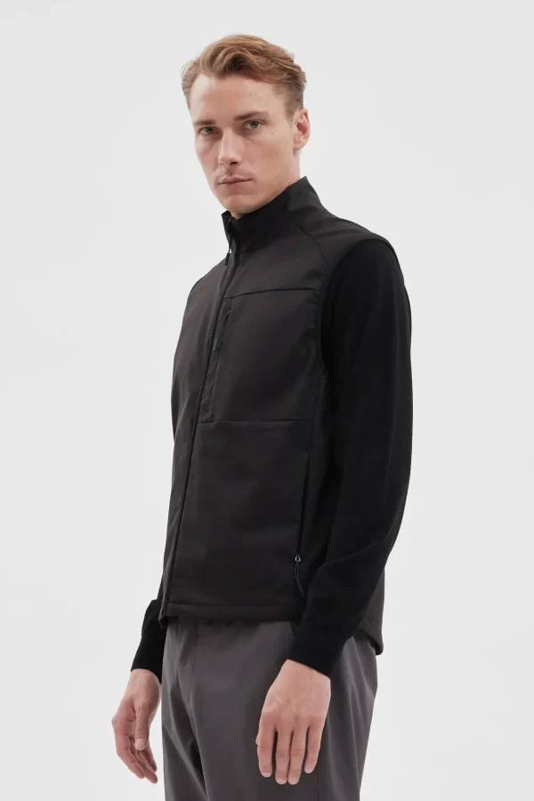 Norse Projects OUTERWEAR^Birkholm Solotex Twill Vest Black