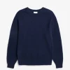 Norse Projects KNITWEAR^Birnir Brushed Lambswool Dark Navy
