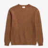 Norse Projects KNITWEAR^Birnir Brushed Lambswool Burnt Orange