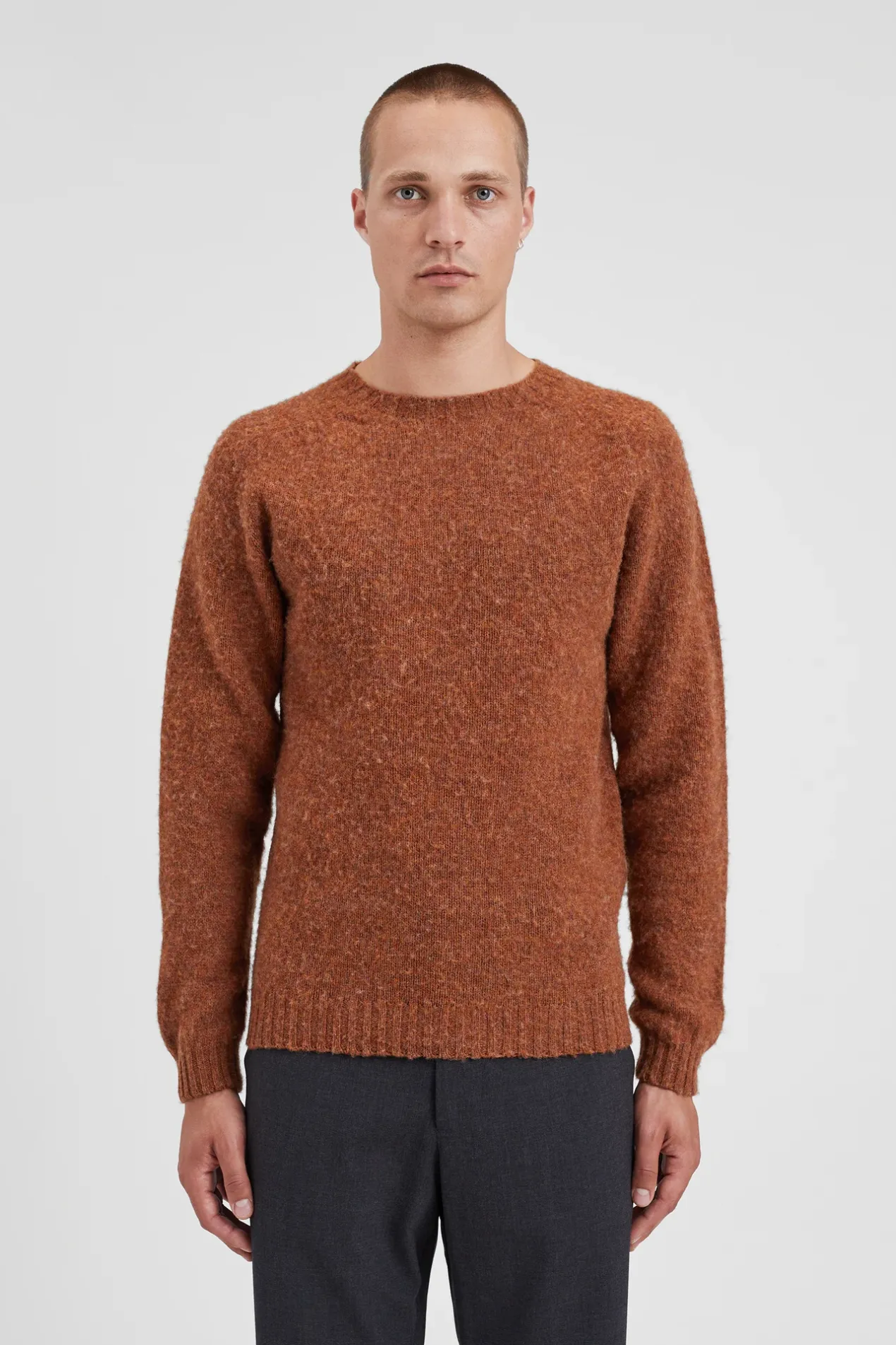 birnir_brushed_lambswool_2-5.webp Norse Projects KNITWEAR^Birnir Brushed Lambswool Burnt Orange