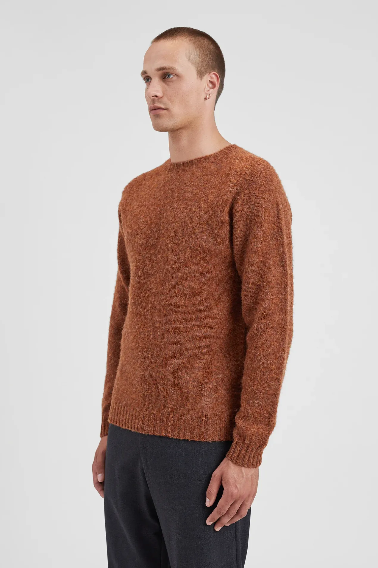 birnir_brushed_lambswool_3-5.webp Norse Projects KNITWEAR^Birnir Brushed Lambswool Burnt Orange