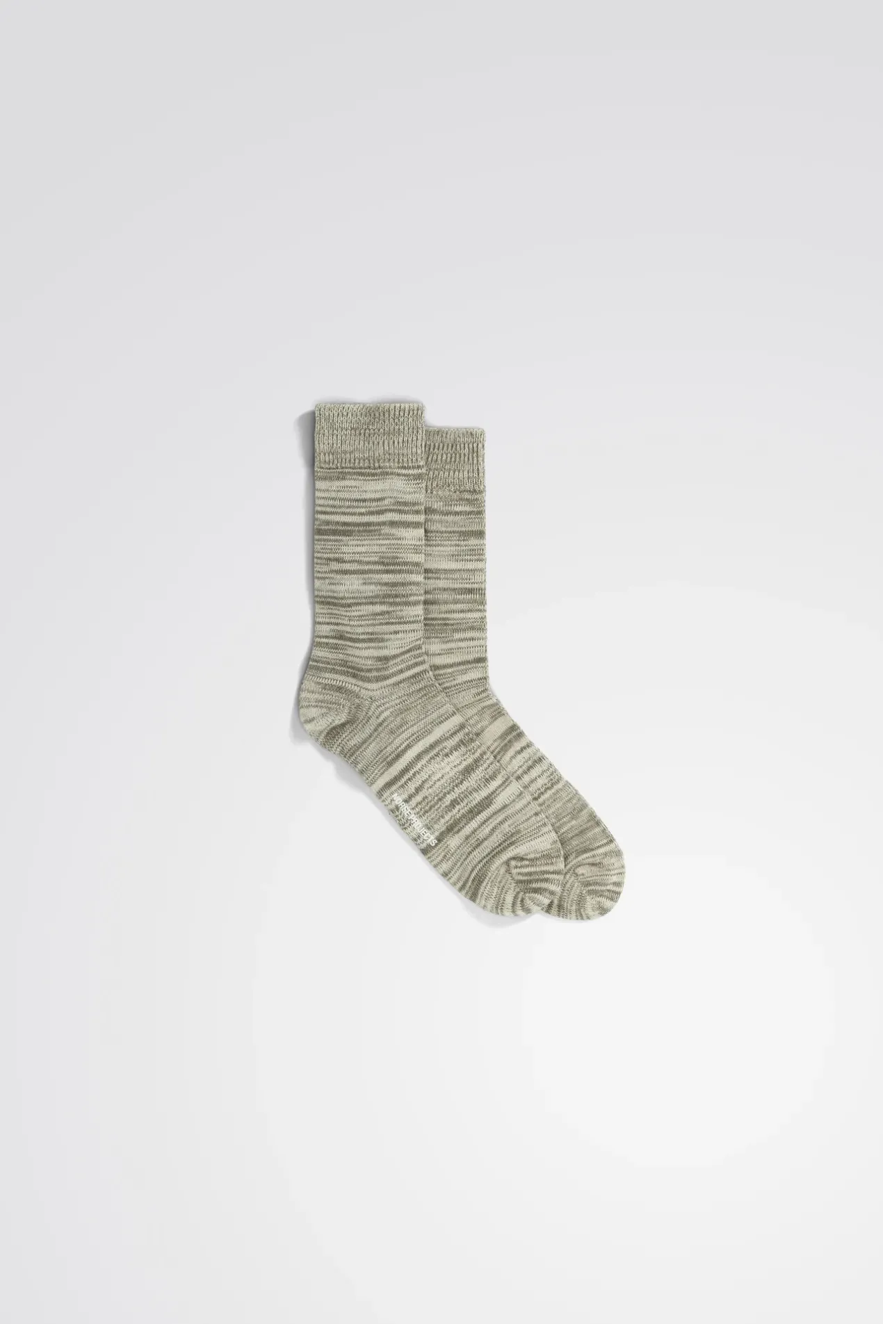 bjarki_cotton_twist_sock_0-1.webp Norse Projects ACCESSORIES^Bjarki Cotton Twist Sock Sediment Green