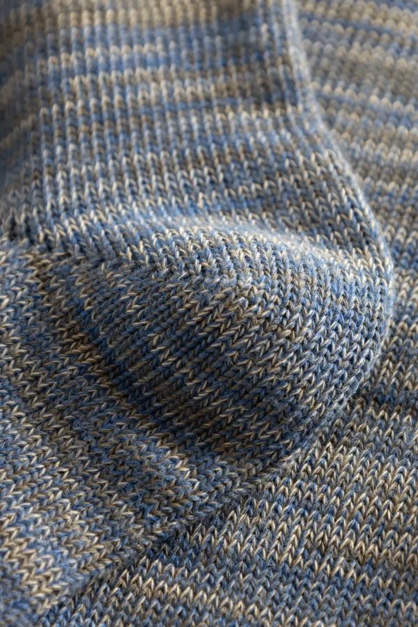 Norse Projects ACCESSORIES^Bjarki Cotton Twist Sock Fog Blue