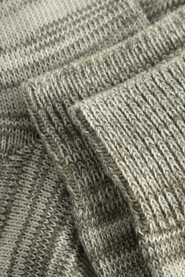 Norse Projects ACCESSORIES^Bjarki Cotton Twist Sock Sediment Green
