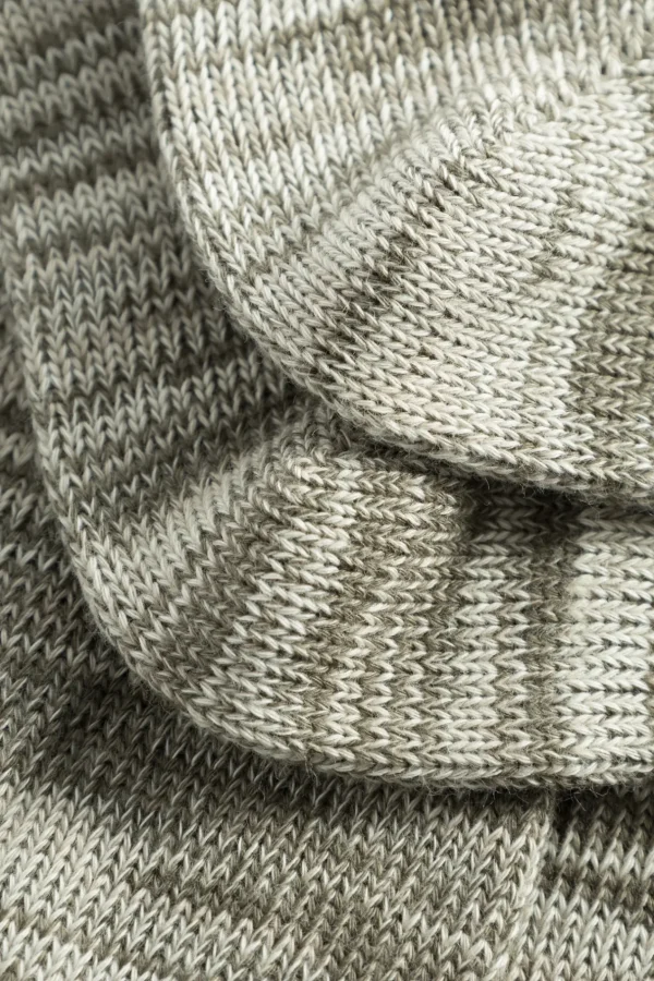 Norse Projects ACCESSORIES^Bjarki Cotton Twist Sock Sediment Green