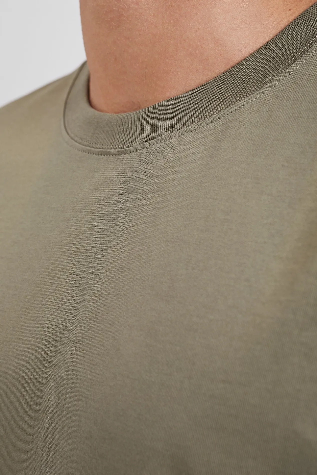 cotton_crpe_tshirt_4.webp Norse Projects T-SHIRTS^Cotton Crêpe T-shirt Sediment Green