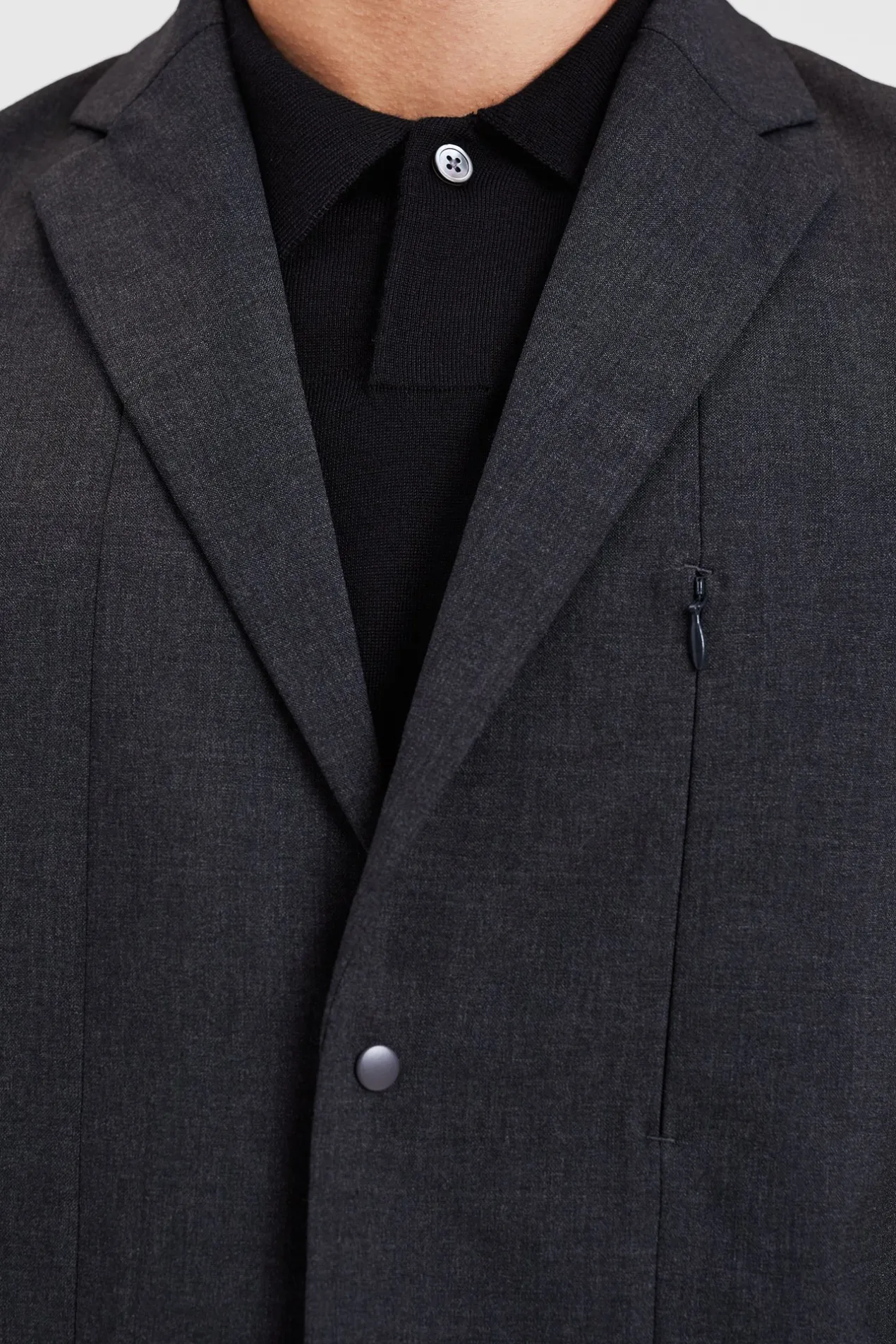 emil_cordura_tech_wool_blazer_3.webp Norse Projects OVERSHIRTS | OUTERWEAR^Emil Cordura Tech Wool Blazer Charcoal Melange