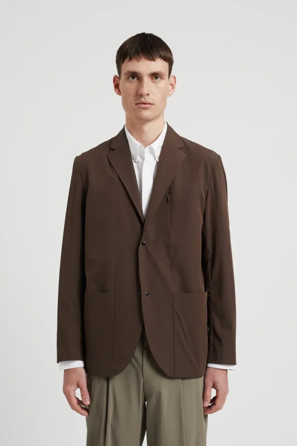 Norse Projects OVERSHIRTS^Emil Travel Light Espresso