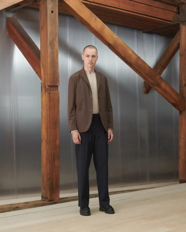 Norse Projects OVERSHIRTS^Emil Travel Light Espresso