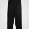 Norse Projects TROUSERS^Ezra Cotton Wool Trouser Black