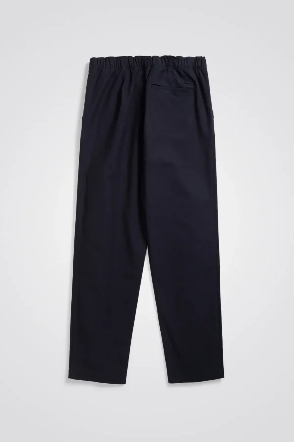Norse Projects TROUSERS^Ezra Cotton Wool Trouser Dark Navy