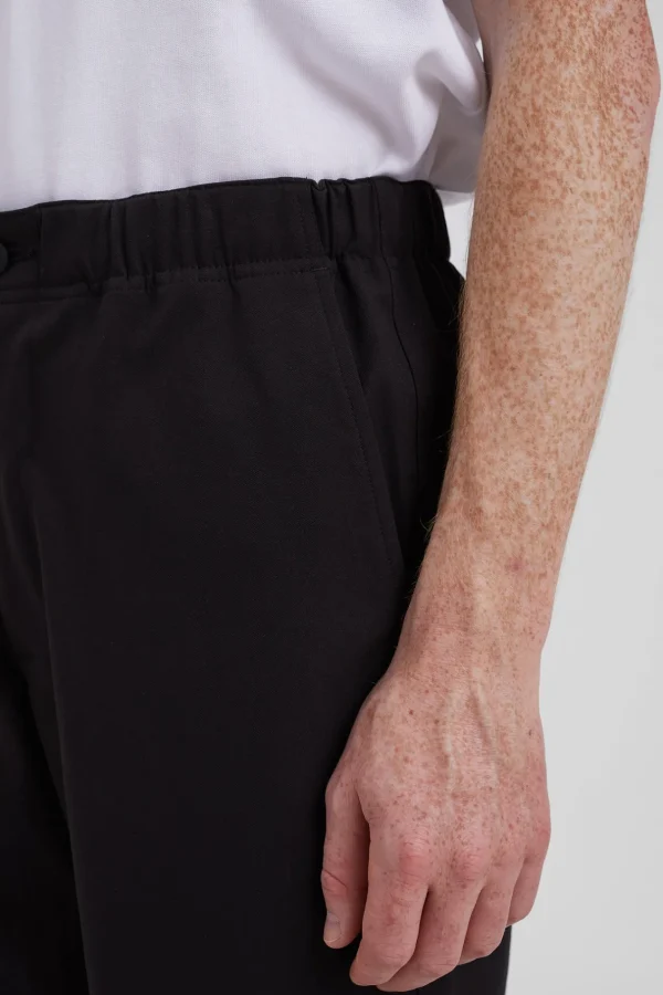 Norse Projects TROUSERS^Ezra Relaxed Solotex Twill Trouser Black