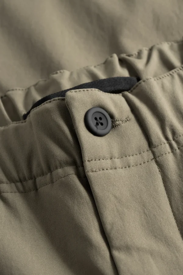 Norse Projects TROUSERS^Ezra Relaxed Solotex Twill Trouser Sediment Green