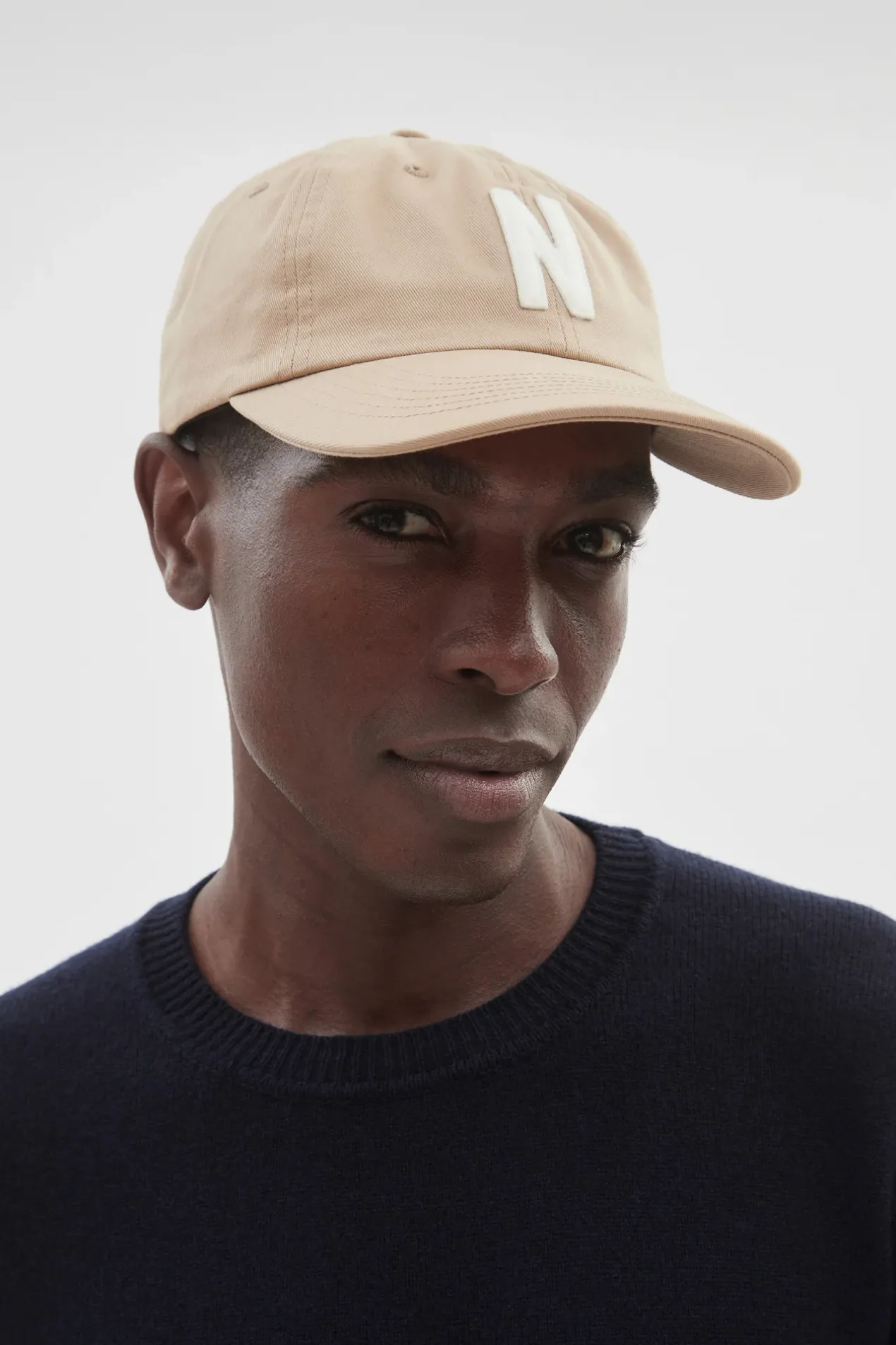 felt_n_twill_sports_cap_2.webp Norse Projects CAPS^Felt N Twill Sports Cap Utility Khaki