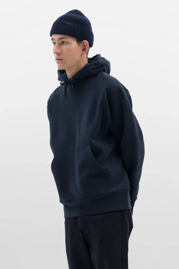 Norse Projects BEANIES^Fine Merino Rib Beanie Dark Navy