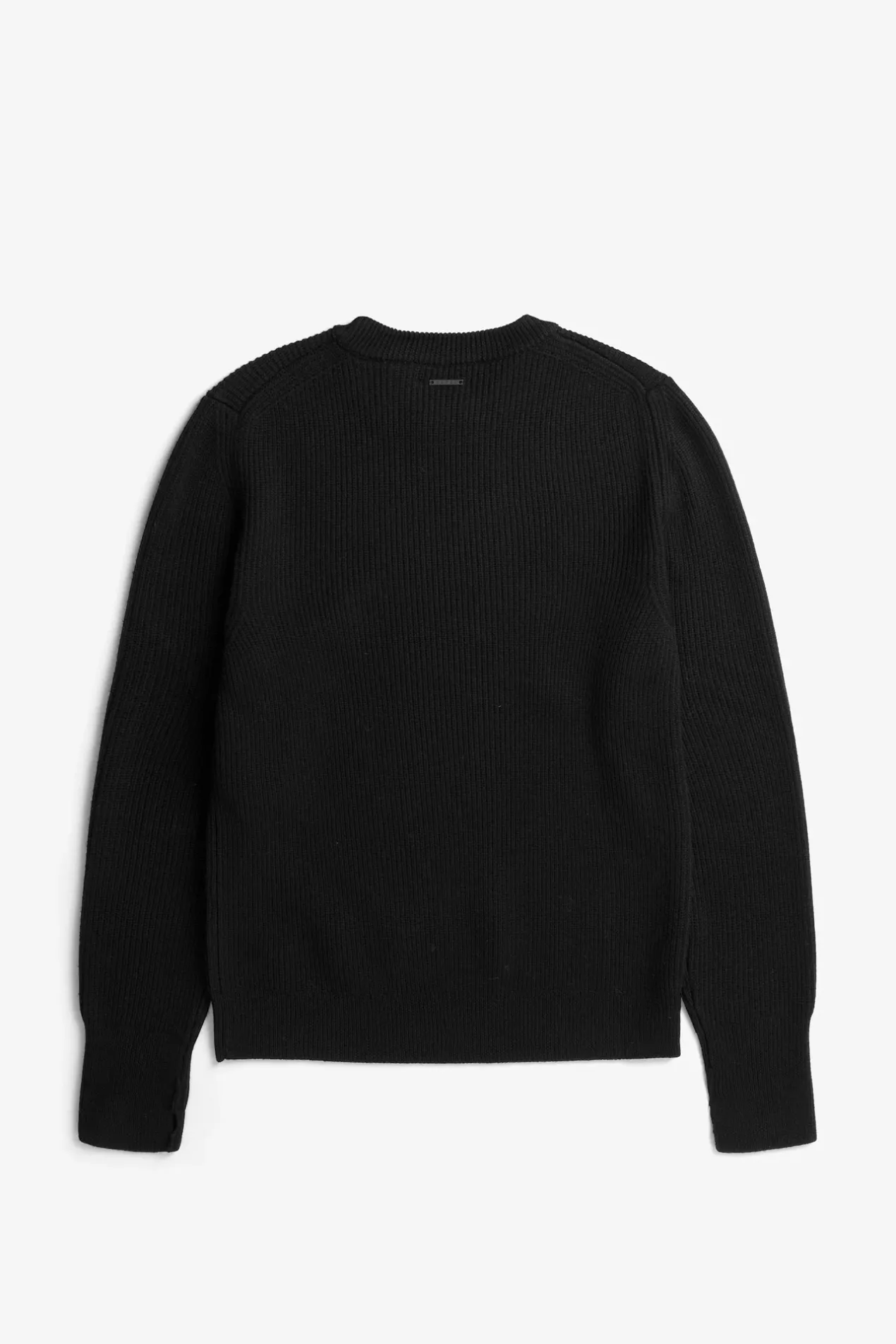 fine_merino_rib_crewneck_1.webp Norse Projects KNITWEAR^Fine Merino Rib Crewneck Black