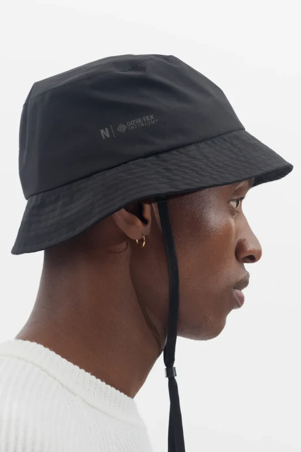 Norse Projects CAPS^Gore-Tex Infinium Bucket Hat Black