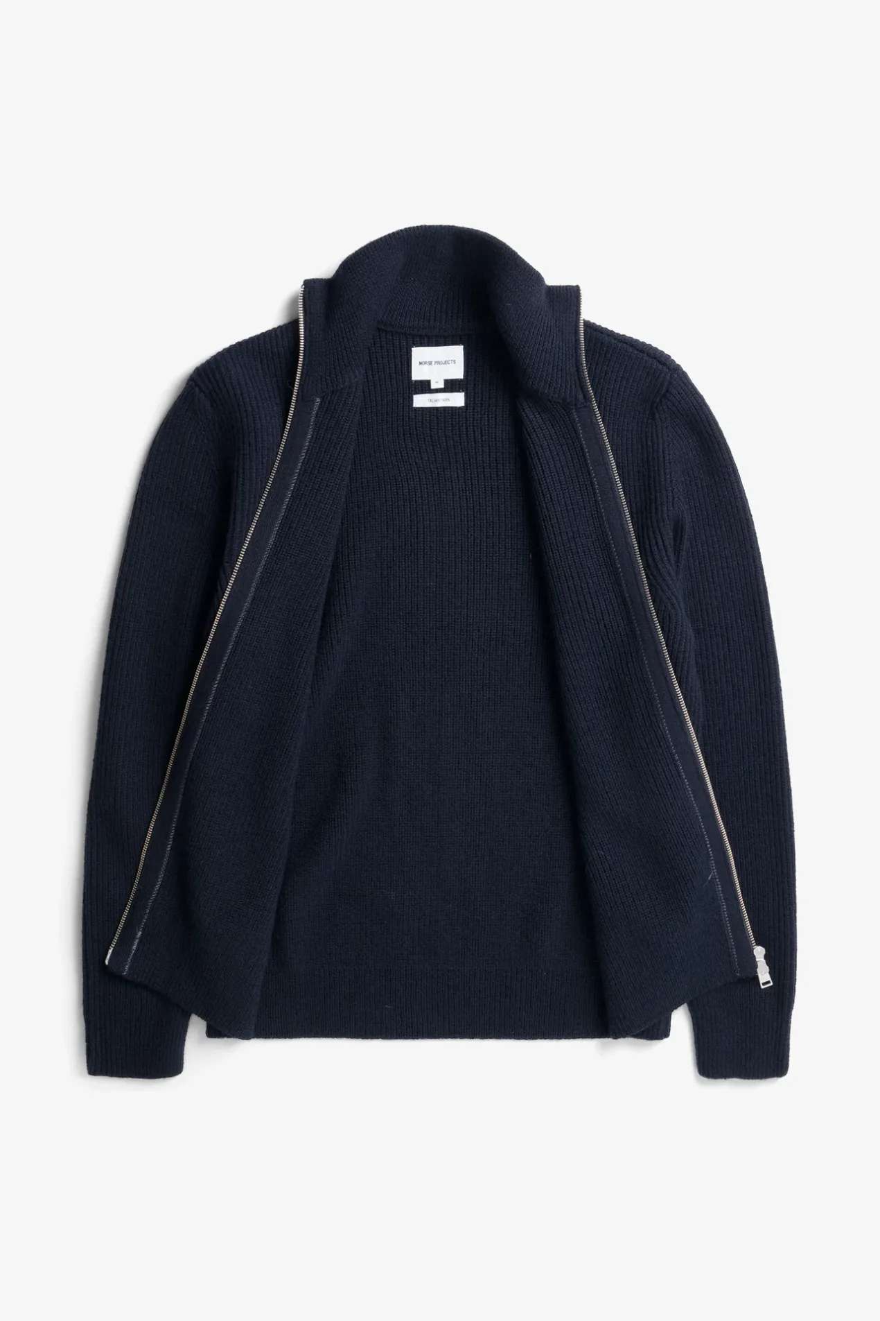 hagen_cotton_wool_jacket_1.webp Norse Projects KNITWEAR^Hagen Cotton Wool Jacket Dark Navy