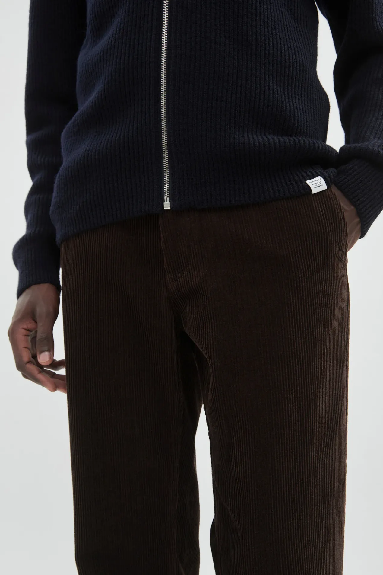 hagen_cotton_wool_jacket_5.webp Norse Projects KNITWEAR^Hagen Cotton Wool Jacket Dark Navy