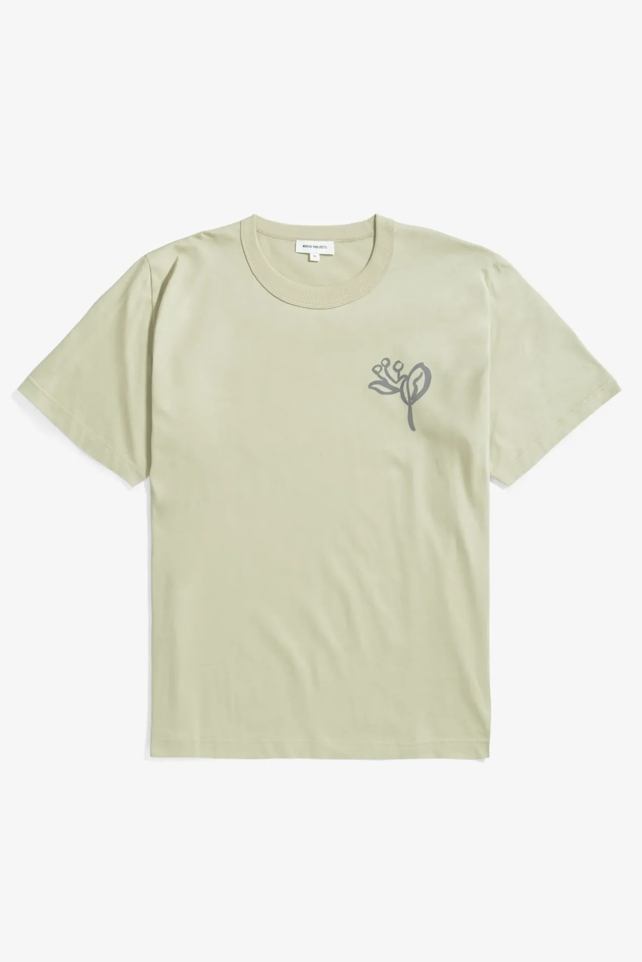 holger_organic_poppy_tshirt_0-1.webp Norse Projects T-SHIRTS^Holger Organic Poppy T-Shirt Elm