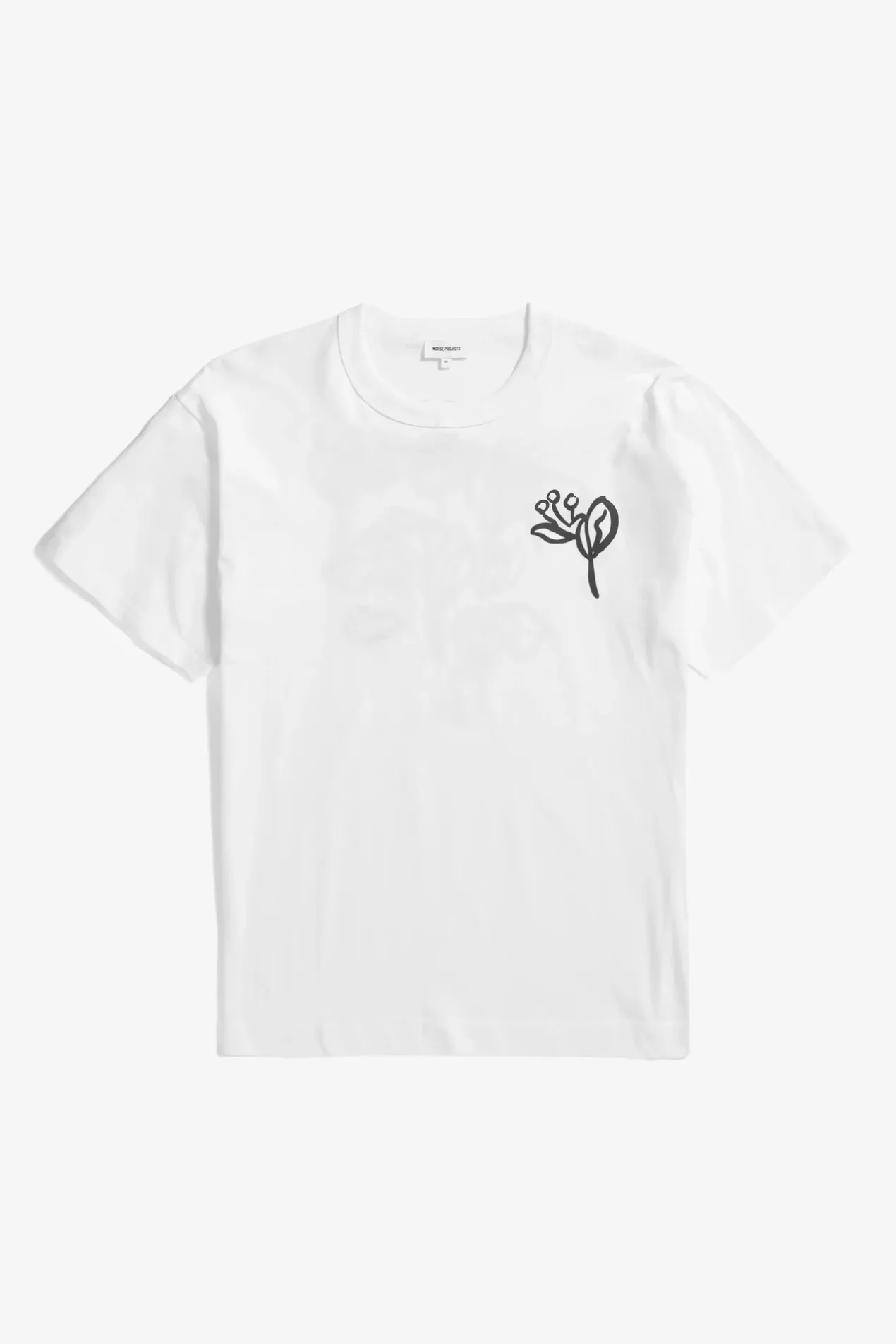 holger_organic_poppy_tshirt_0.webp Norse Projects T-SHIRTS^Holger Organic Poppy T-Shirt White