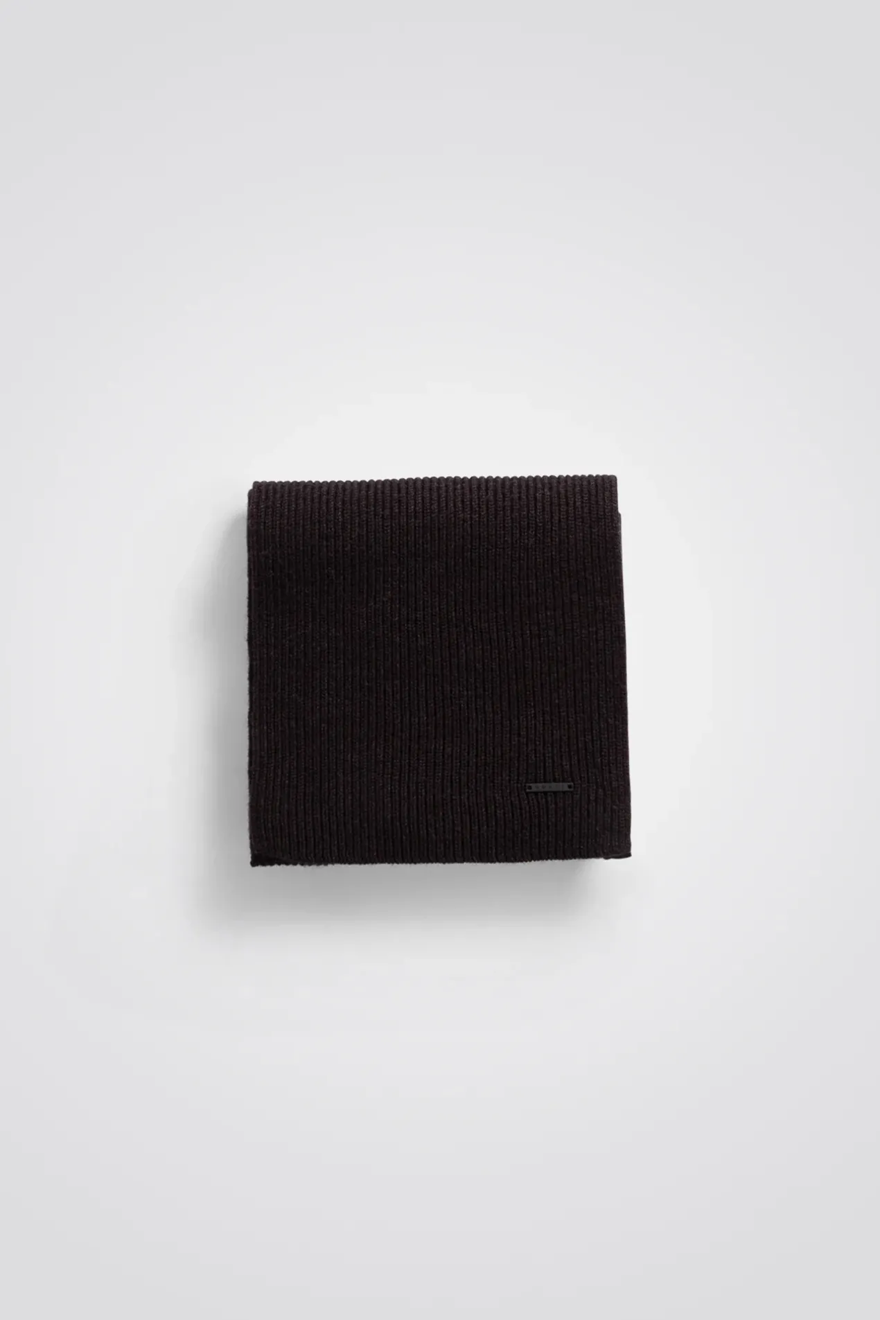 jannik_merino_rib_scarf_0-1.webp Norse Projects ACCESSORIES^Jannik Merino Rib Scarf Black