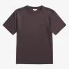 Norse Projects T-SHIRTS^Johannes Organic NORSE Logo T-shirt Wine Red