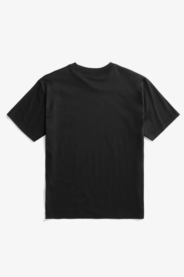Norse Projects T-SHIRTS^Johannes Organic NORSE Logo T-shirt Black