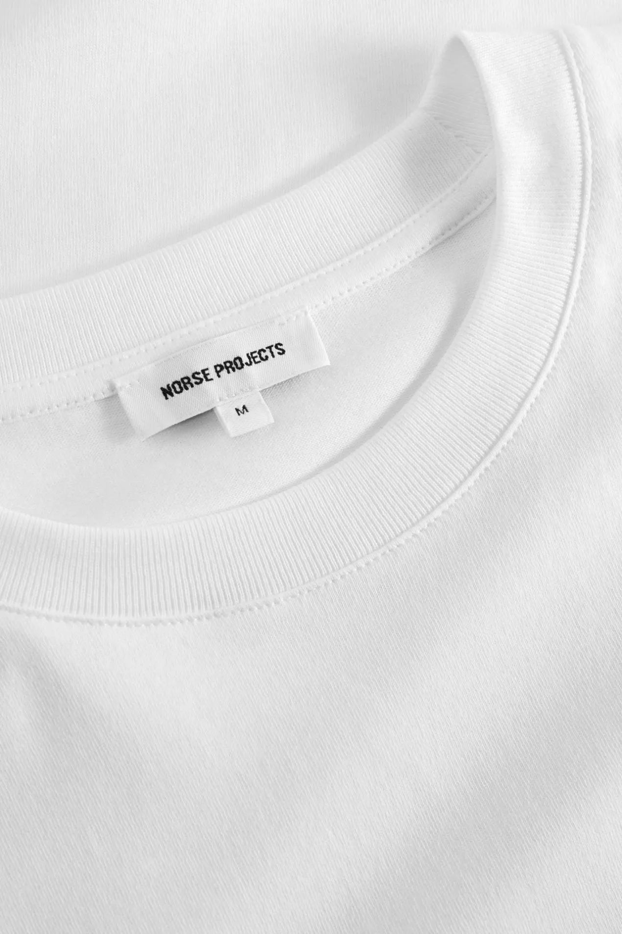 johannes_organic_norse_logo_tshirt_2-1.webp Norse Projects T-SHIRTS^Johannes Organic NORSE Logo T-shirt White