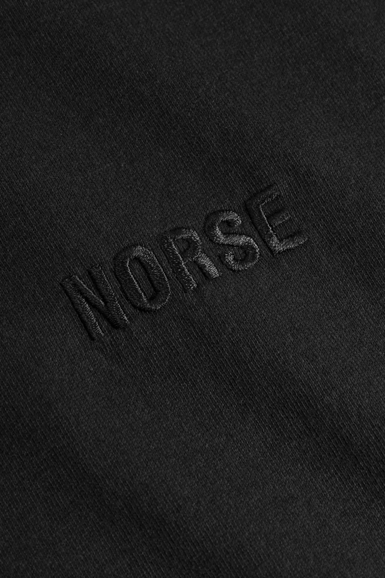 johannes_organic_norse_logo_tshirt_7-2.webp Norse Projects T-SHIRTS^Johannes Organic NORSE Logo T-shirt Black