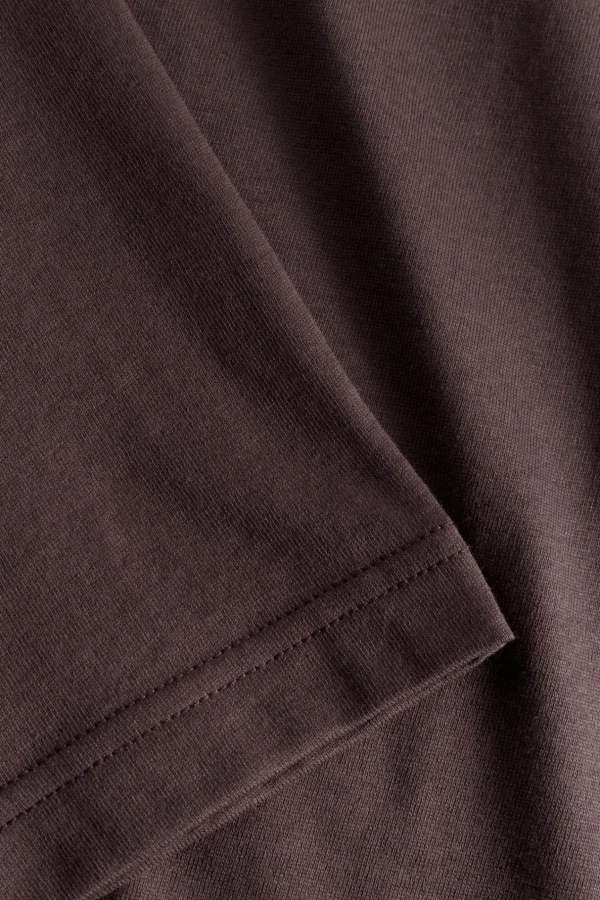 Norse Projects T-SHIRTS^Johannes Organic NORSE Logo T-shirt Wine Red