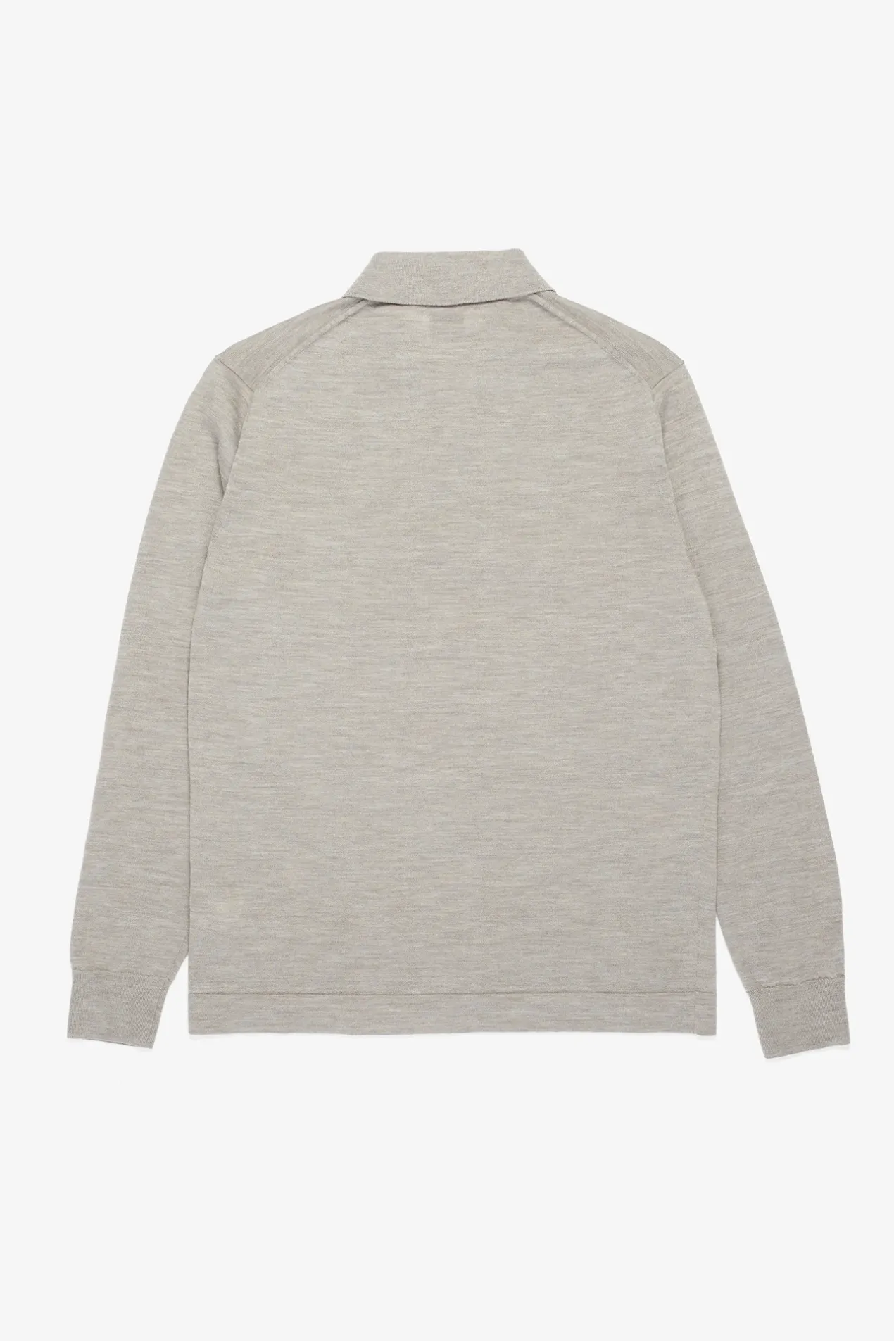 jon_tech_merino_ls_polo_1.webp Norse Projects KNITWEAR^Jon Tech Merino LS Polo Sand