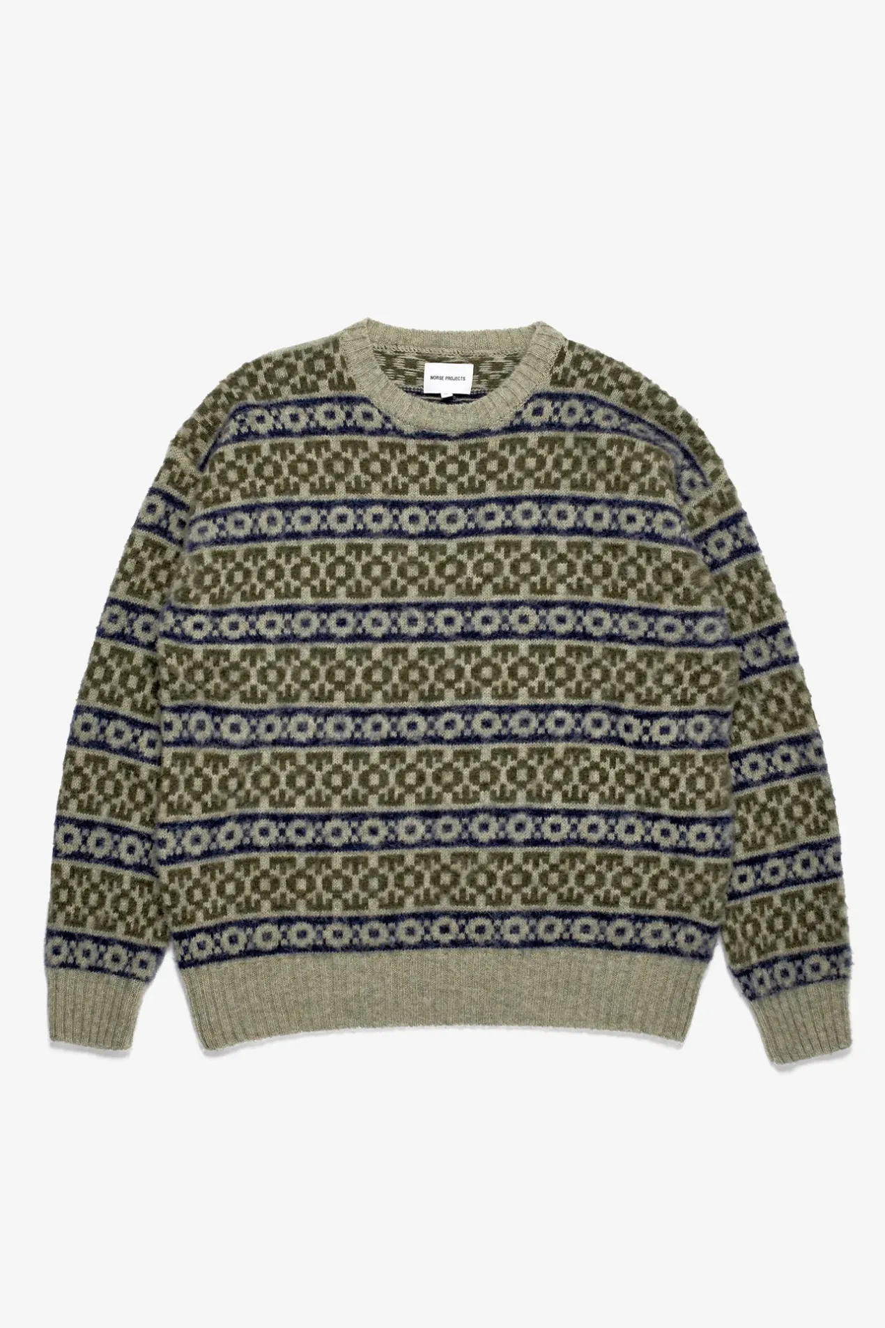 jonas_scottish_lambswool_fair_isle_sweater_0-1.webp Norse Projects KNITWEAR^Jonas Scottish Lambswool Fair Isle Sweater Elm