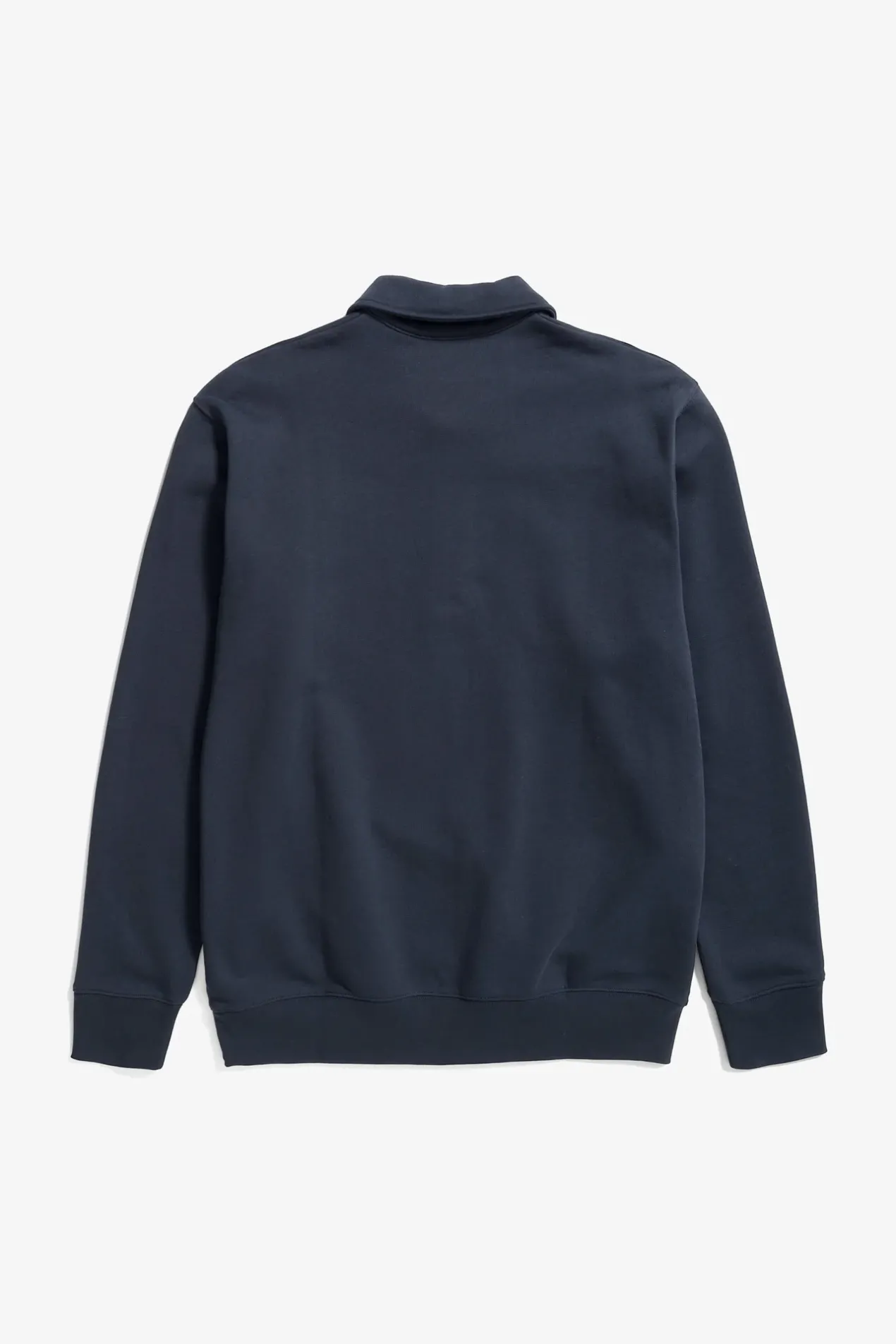 ketel_relaxed_organic_norse_logo_half_zip_1.webp Norse Projects SWEATSHIRTS^Ketel Relaxed Organic NORSE Logo Half Zip Dark Navy